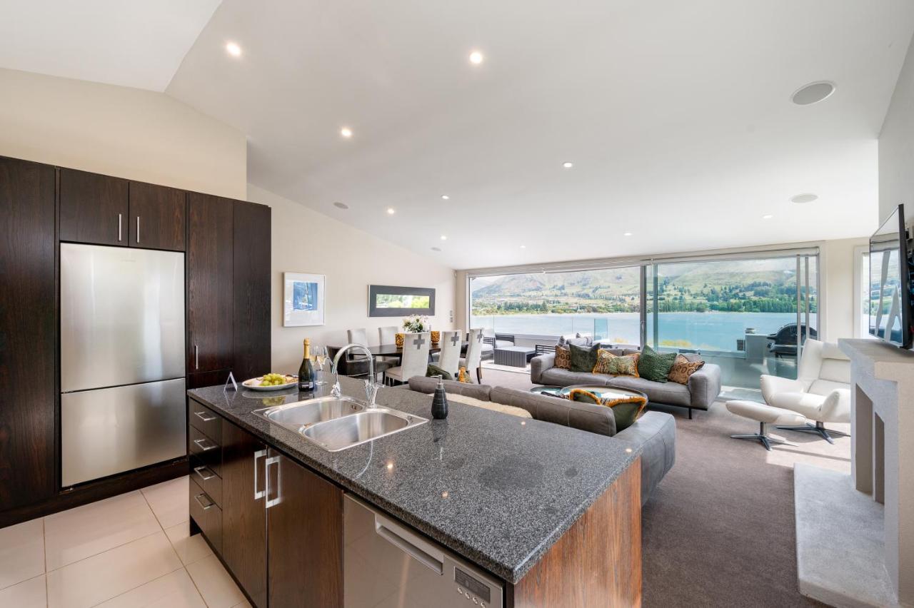 Luxury Lakeview Vista Apartment Ванака Екстер'єр фото