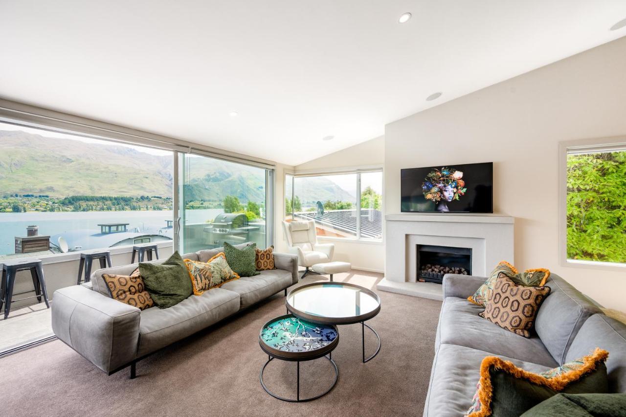 Luxury Lakeview Vista Apartment Ванака Екстер'єр фото